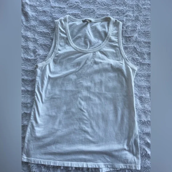 White Tank Top - Picture 3 of 3